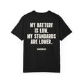 My Battery Is Low. My Standards Are Lower.