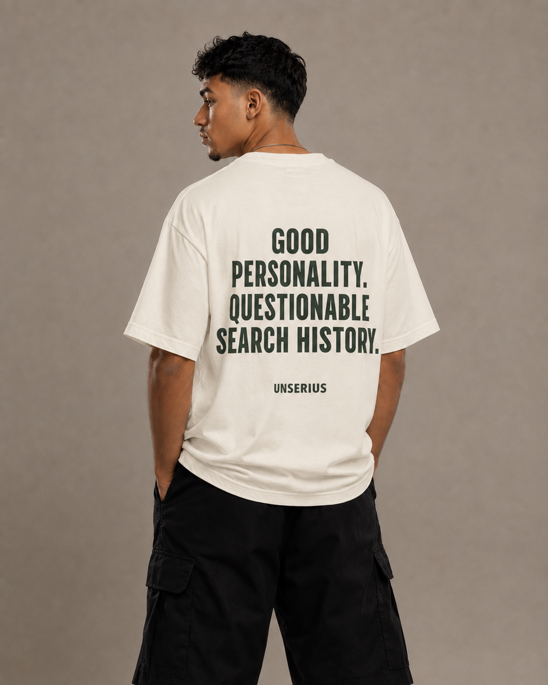 Good Personality. Questionable Search History.