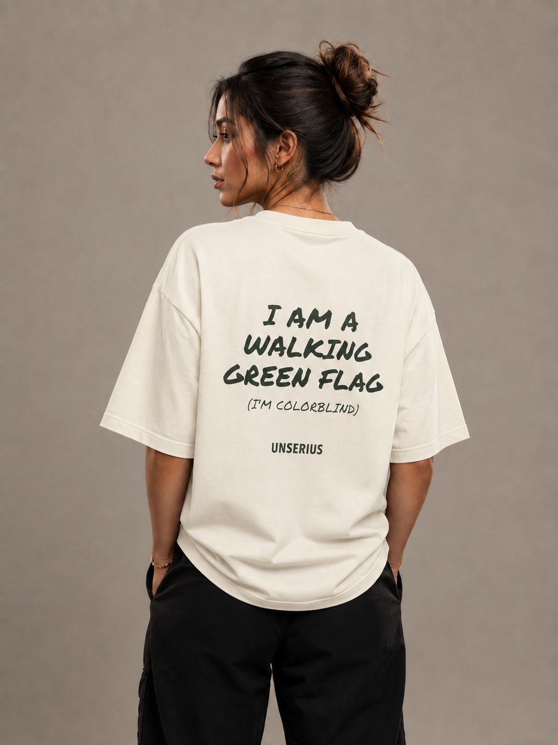 I Am A Walking Green Flag (I'm Colorblind)