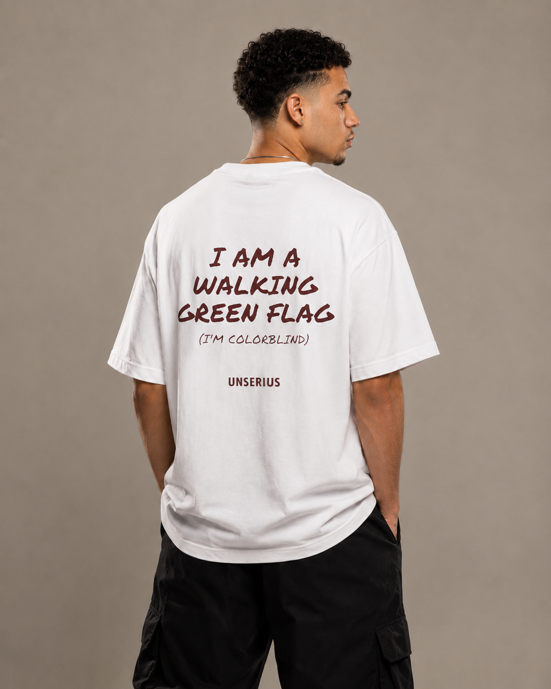 I Am A Walking Green Flag (I'm Colorblind)