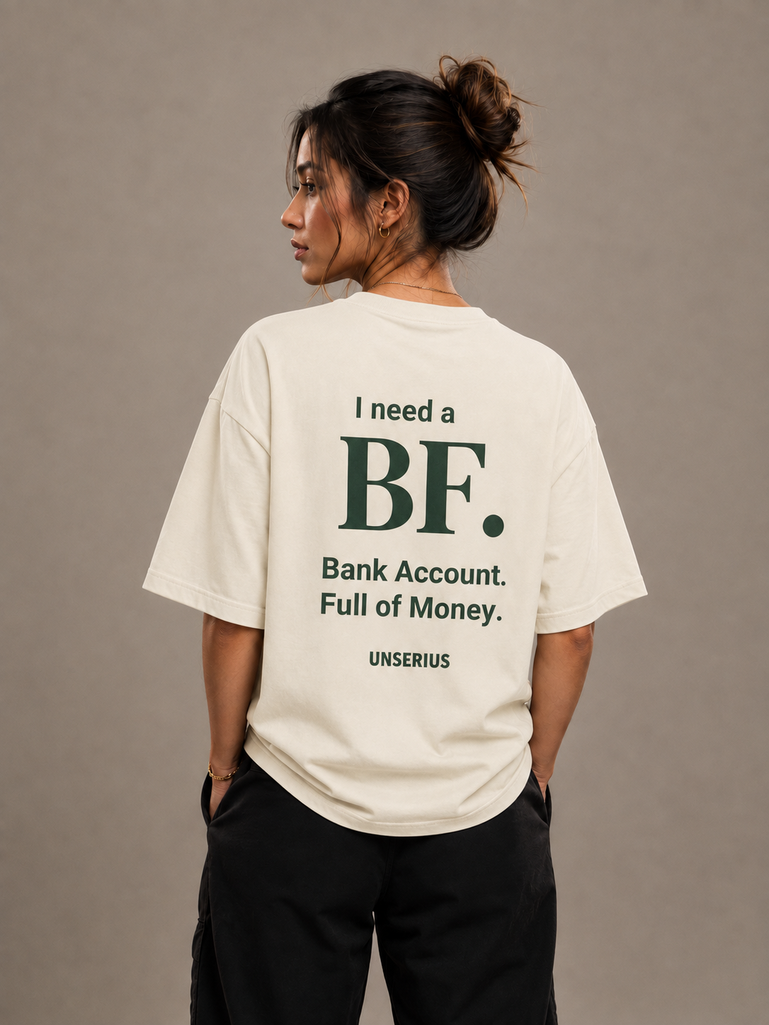 I need a BF. Bank Account. Full of Money.