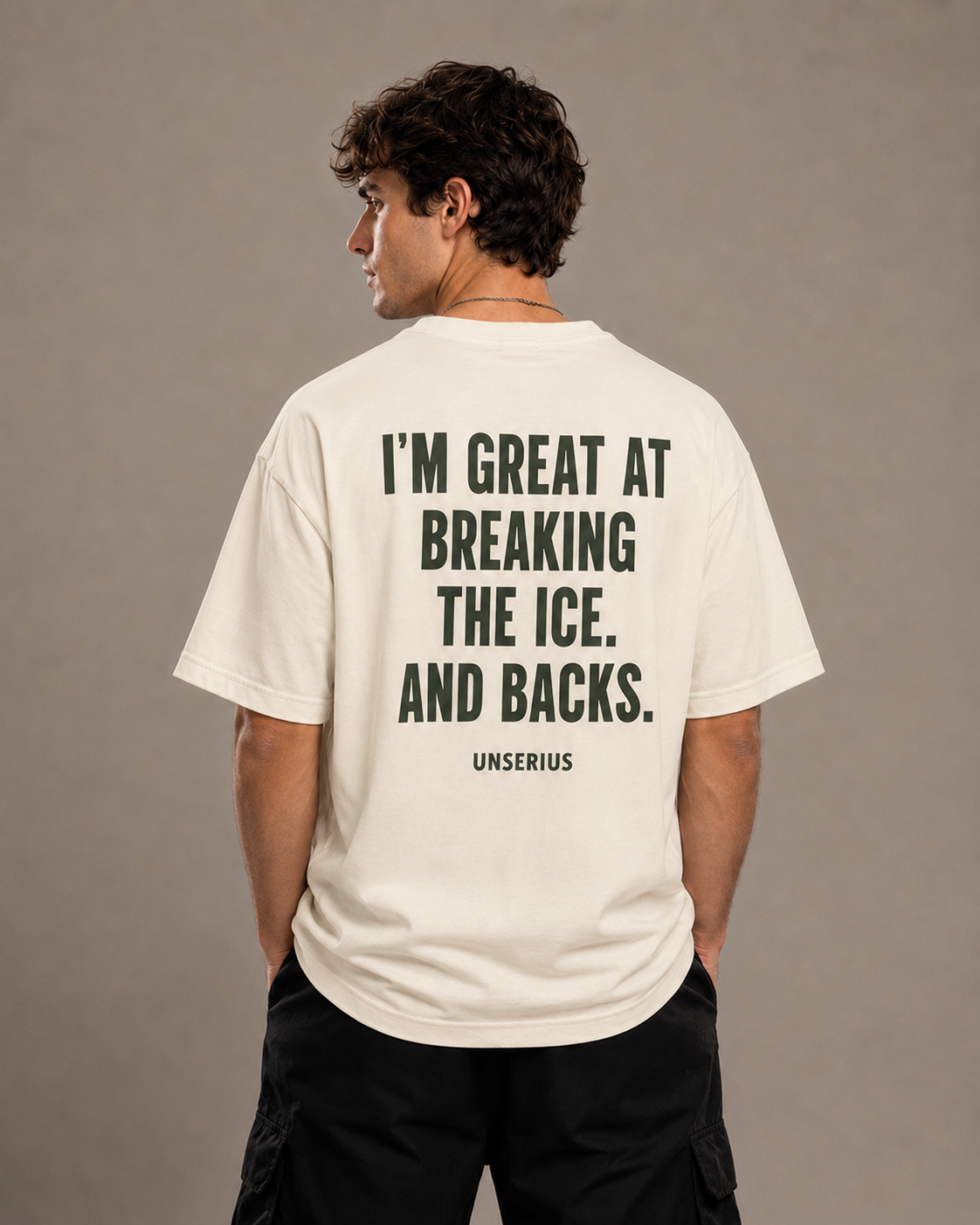 I'm Great At Breaking The Ice. And Backs.